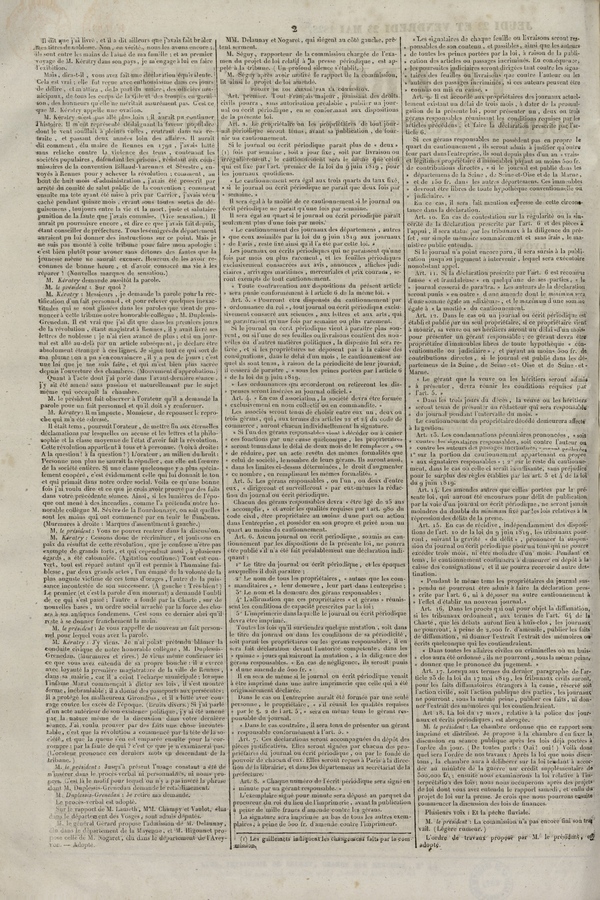 
						Affichage en mode lecture de la page
					