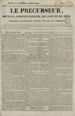 Le Précurseur, N°468, pp. 1