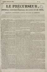 Le Précurseur, N°472, pp. 1