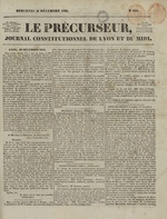 Le Précurseur, N°620, pp. 1