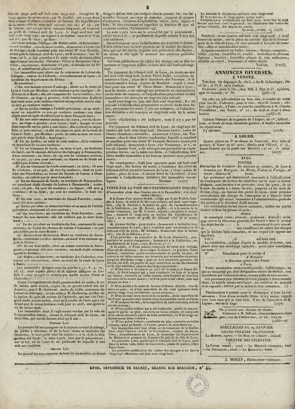 
						Affichage en mode lecture de la page
					