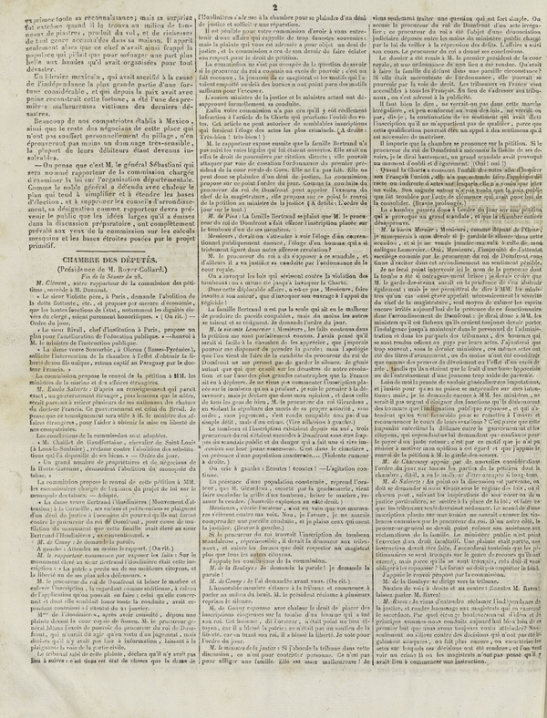 
						Affichage en mode lecture de la page
					