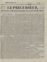 Le Précurseur, N°689, pp. 1