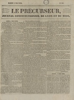 Le Précurseur, N°727, pp. 1