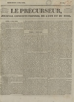 Le Précurseur, N°728, pp. 1