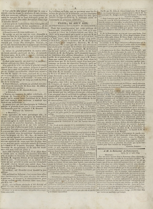 
						Affichage en mode lecture de la page
					