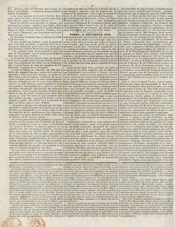 
						Affichage en mode lecture de la page
					