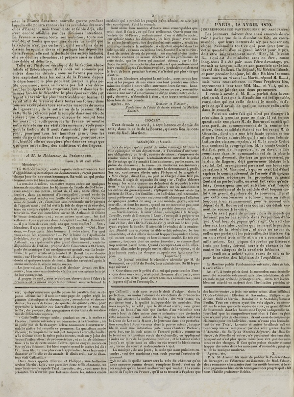 
						Affichage en mode lecture de la page
					