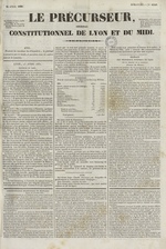 Le Précurseur, N°1340, pp. 1