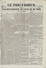Le Précurseur, N°1344, pp. 1