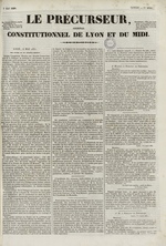 Le Précurseur, N°1351, pp. 1