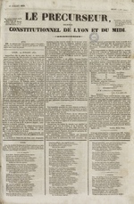 Le Précurseur, N°1424, pp. 1