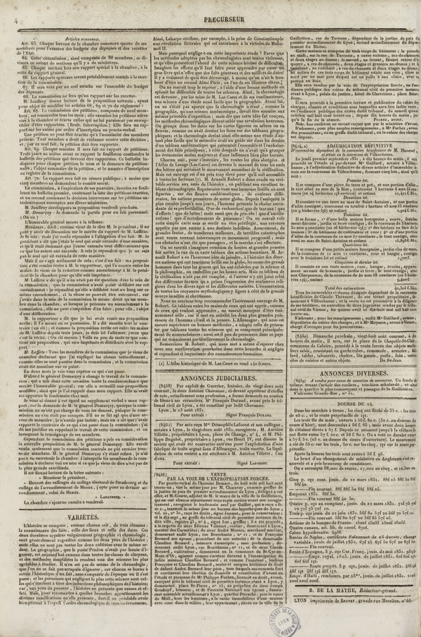 
						Affichage en mode lecture de la page
					