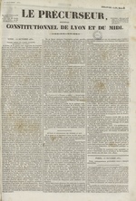 Le Précurseur, N°1490, pp. 1