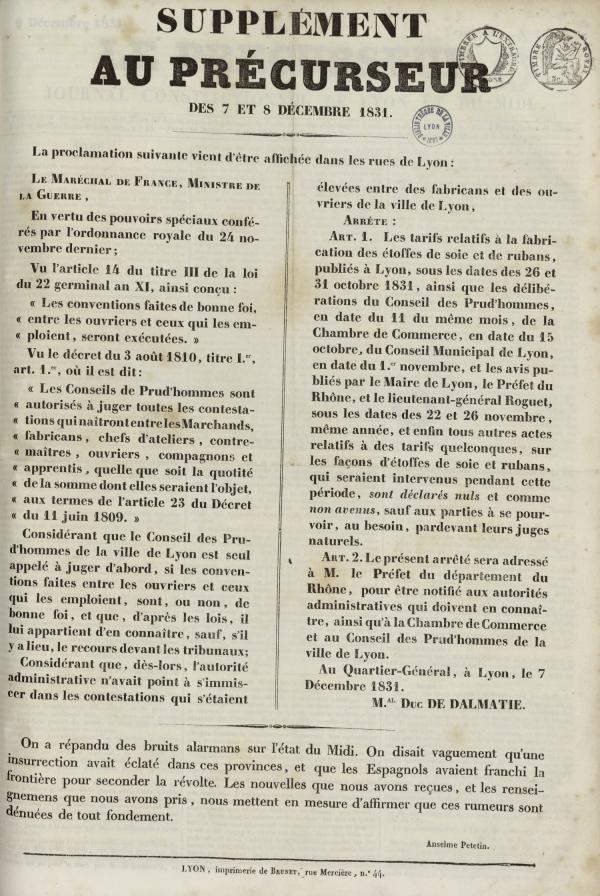
						Affichage en mode lecture de la page
					
