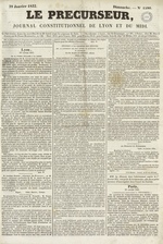 Le Précurseur, N°1580, pp. 1
