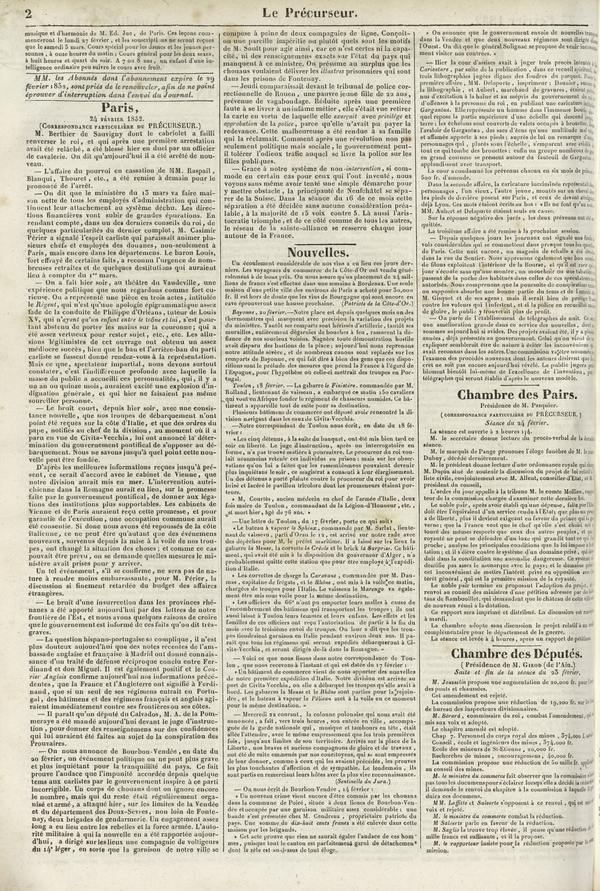 
						Affichage en mode lecture de la page
					