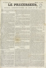 Le Précurseur, N°1606, pp. 1