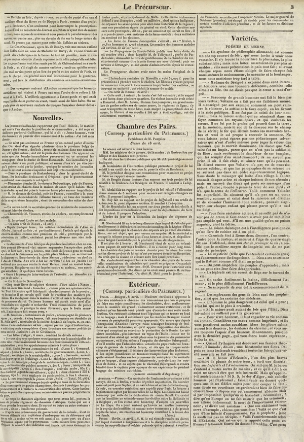 
						Affichage en mode lecture de la page
					