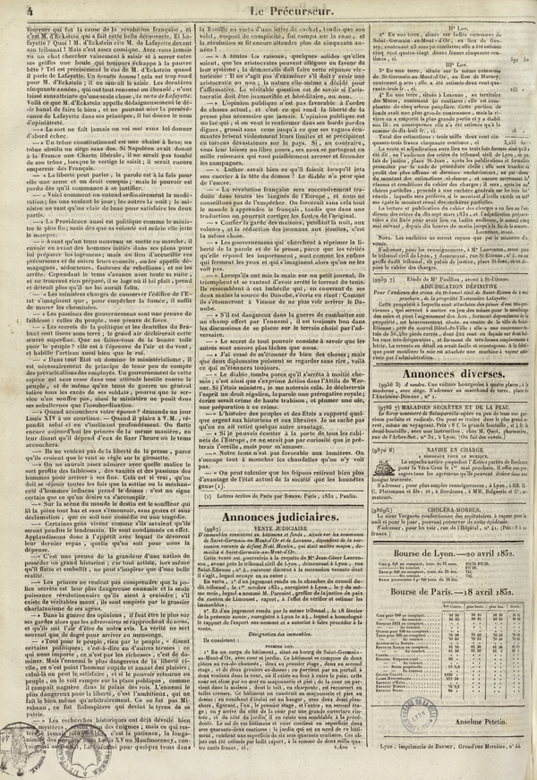 
						Affichage en mode lecture de la page
					