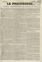 Le Précurseur, N°1667, pp. 1