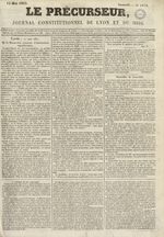 Le Précurseur, N°1670, pp. 1