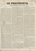 Le Précurseur, N°1740, pp. 1