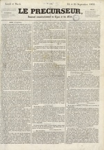 Le Précurseur, N°1784, pp. 1