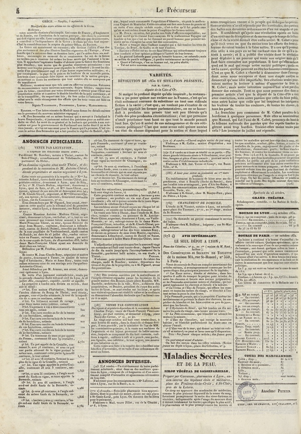 
						Affichage en mode lecture de la page
					