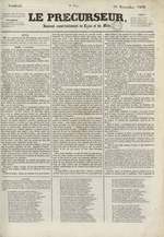 Le Précurseur, N°1829, pp. 1