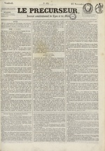 Le Précurseur, N°1835, pp. 1