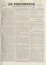 Le Précurseur, N°1888, pp. 1