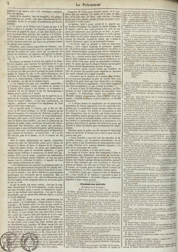 
						Affichage en mode lecture de la page
					