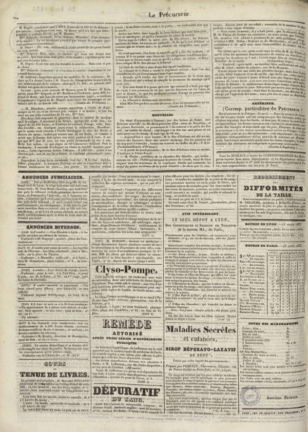 
						Affichage en mode lecture de la page
					