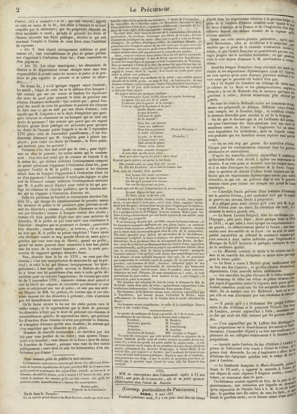 
						Affichage en mode lecture de la page
					