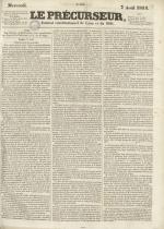 Le Précurseur, N°2055, pp. 1