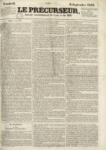 Le Précurseur, N°2081, pp. 1