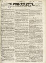 Le Précurseur, N°2088, pp. 1