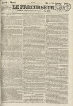 Le Précurseur, N°2125, pp. 1
