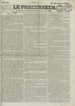 Le Précurseur, N°2169, pp. 1