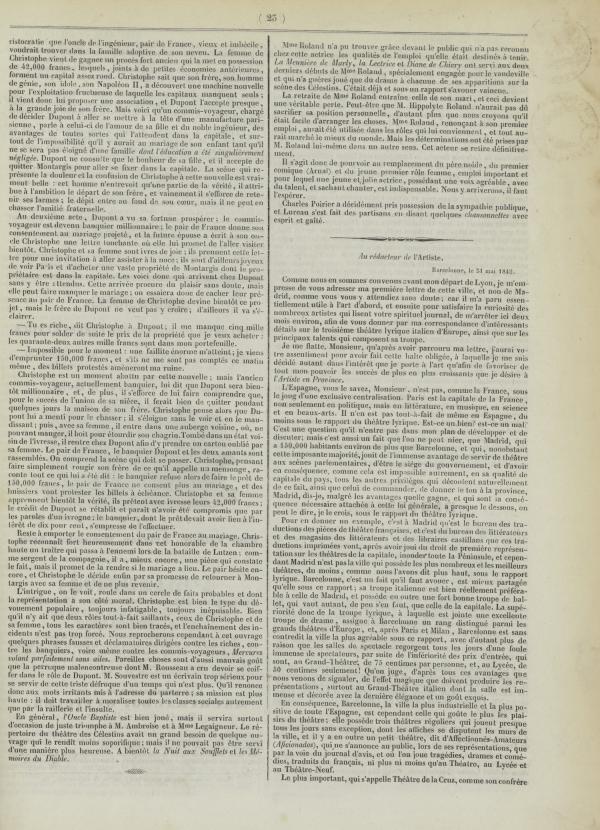 
						Affichage en mode lecture de la page
					