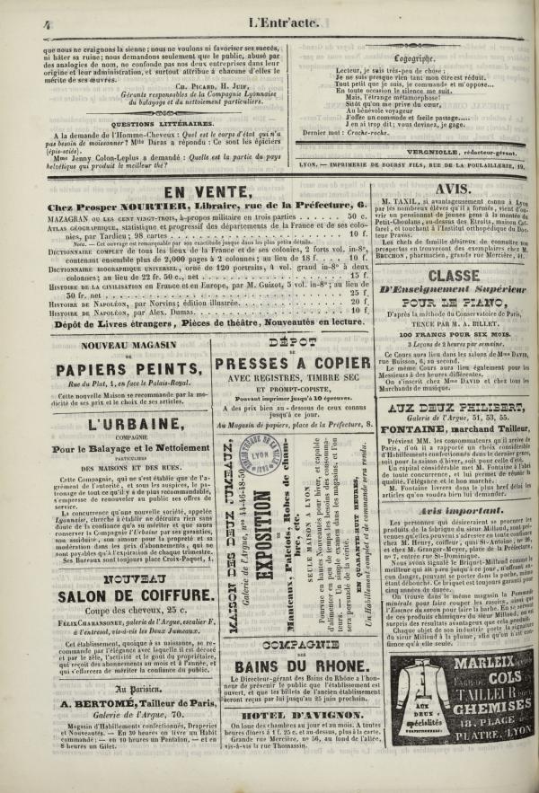 
						Affichage en mode lecture de la page
					
