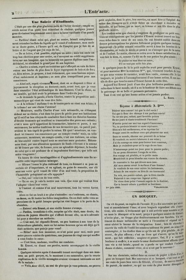 
						Affichage en mode lecture de la page
					