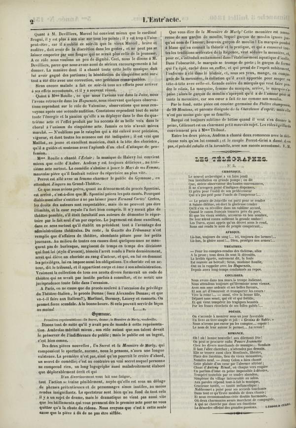 
						Affichage en mode lecture de la page
					