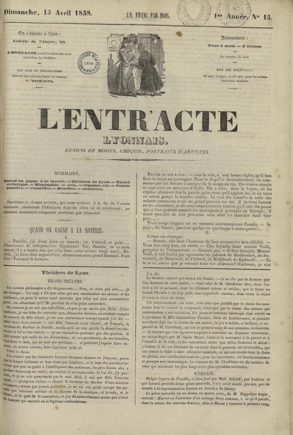 
						Affichage en mode lecture de la page
					