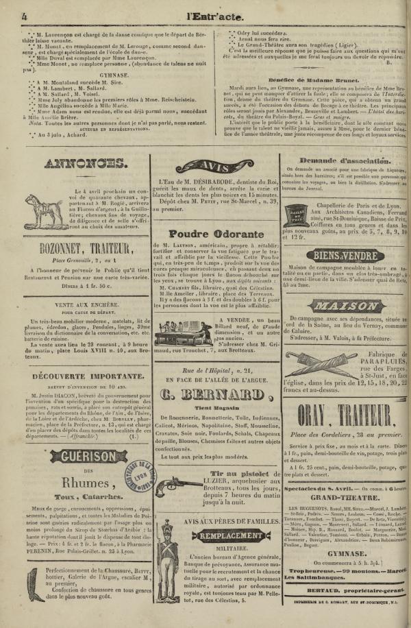 
						Affichage en mode lecture de la page
					