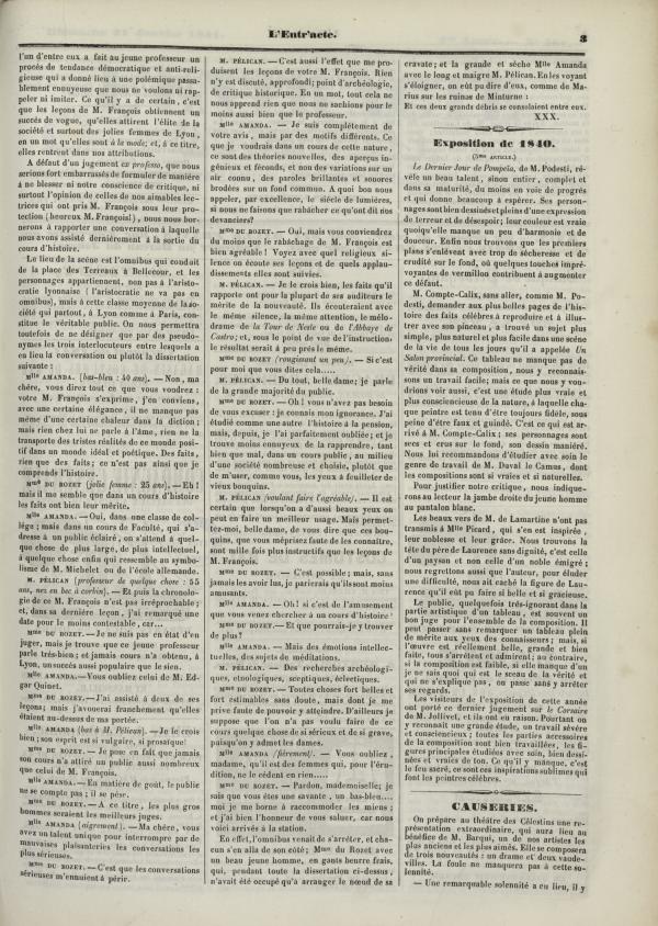 
						Affichage en mode lecture de la page
					