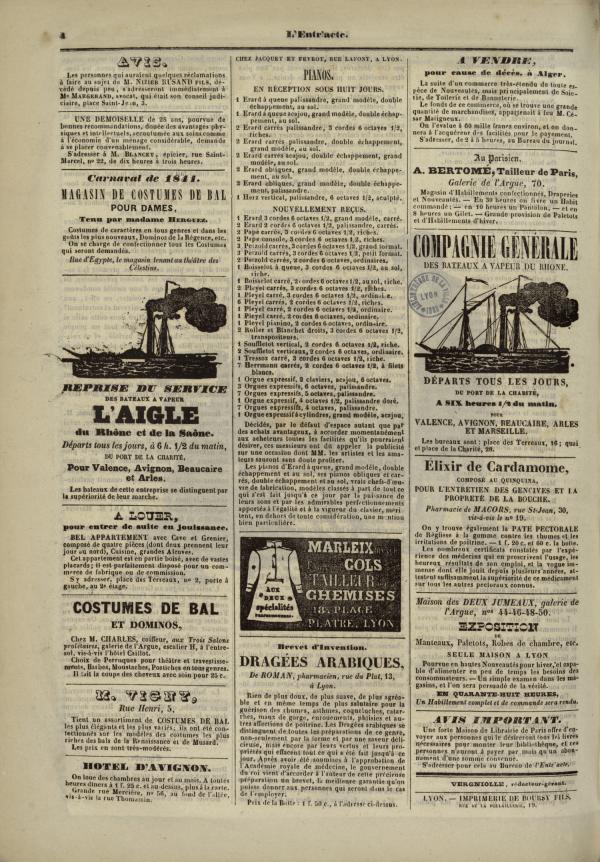 
						Affichage en mode lecture de la page
					