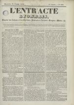 L'Entr'acte lyonnais : journal des théâtres et des salons, N°164, pp. 1