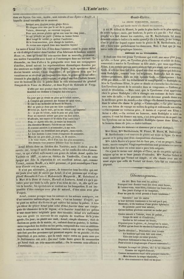 
						Affichage en mode lecture de la page
					